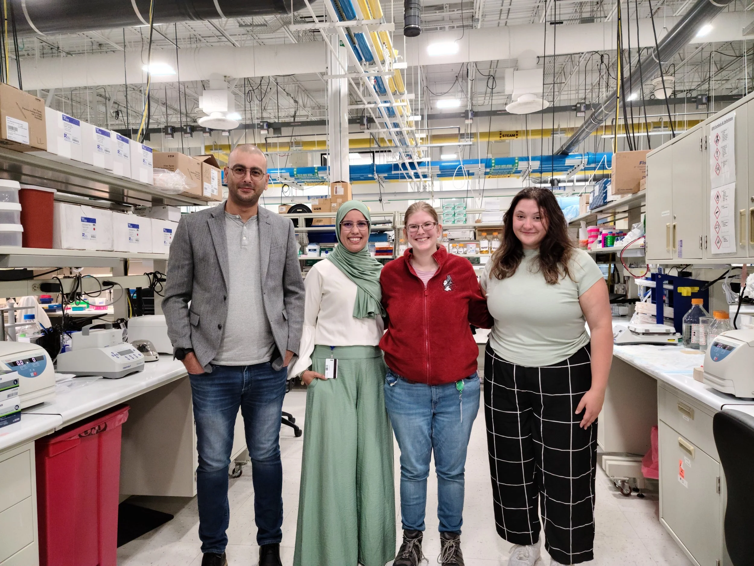 Loukil Lab, north side of Sanford Research — 8/2023
