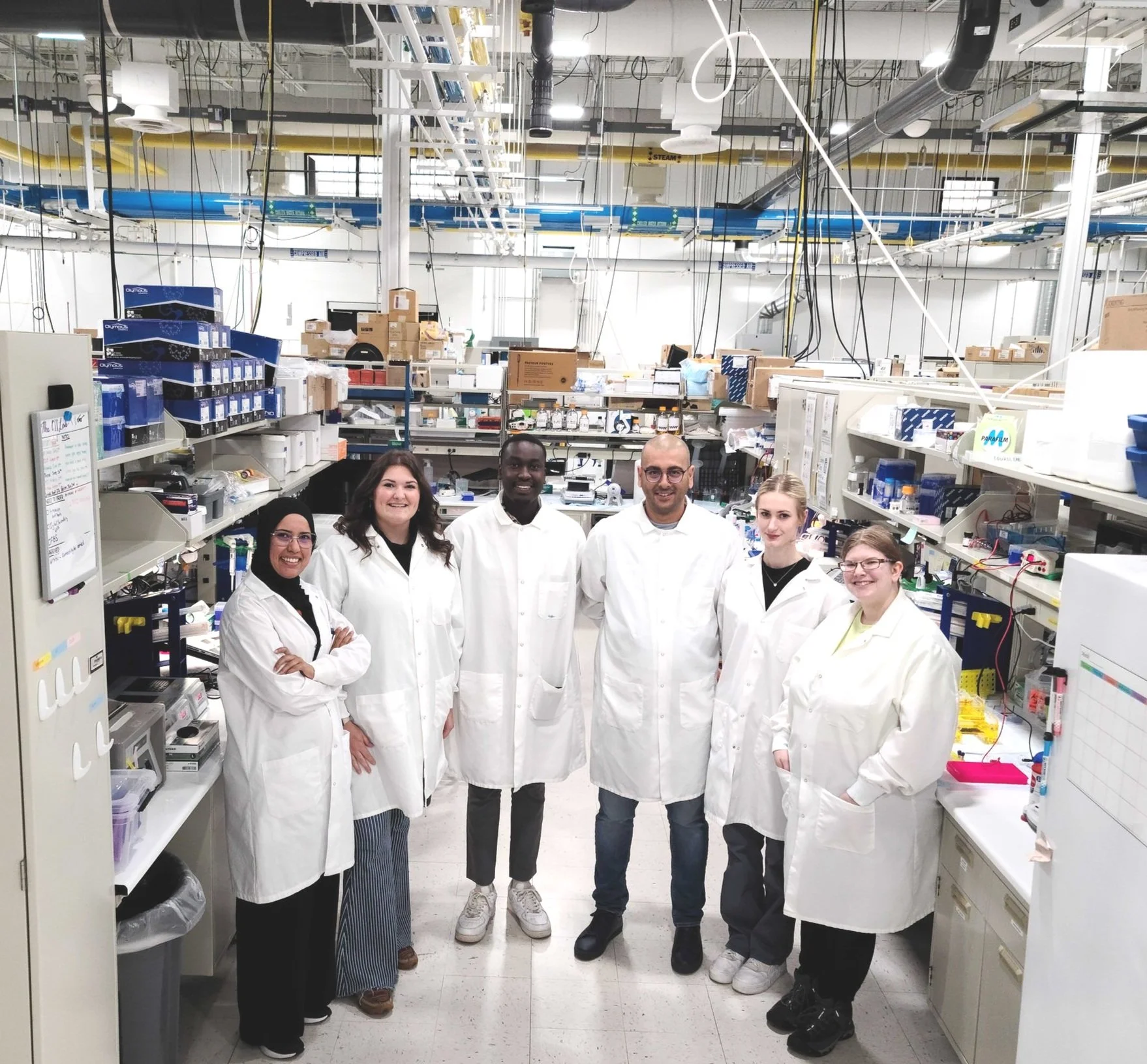Loukil Lab, lab floor, Sioux Falls, SD — 7/2024